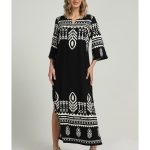 Φόρεμα καφτάνι Boho