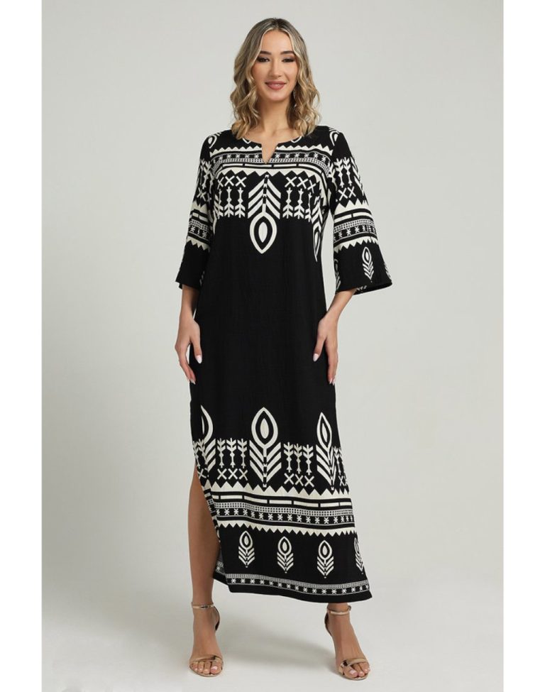 Φόρεμα καφτάνι Boho