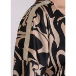 Μπλούζα σατέν με τρέσα